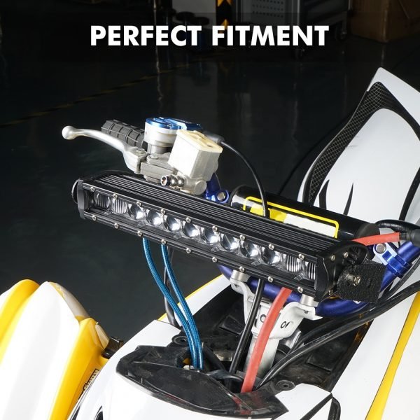 Super Bright ATV 60W 5200 Lumens LED Front Headlight For Yamaha Raptor 700 700R (2)