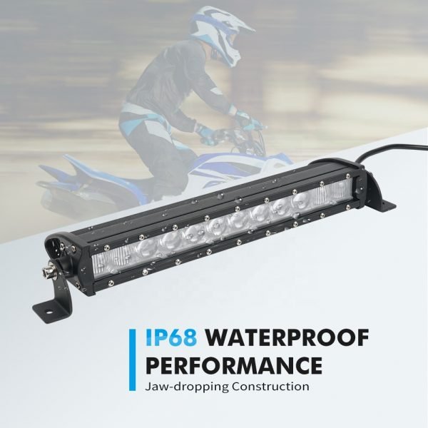 Super Bright ATV 60W 5200 Lumens LED Front Headlight For Yamaha Raptor 700 700R (4)
